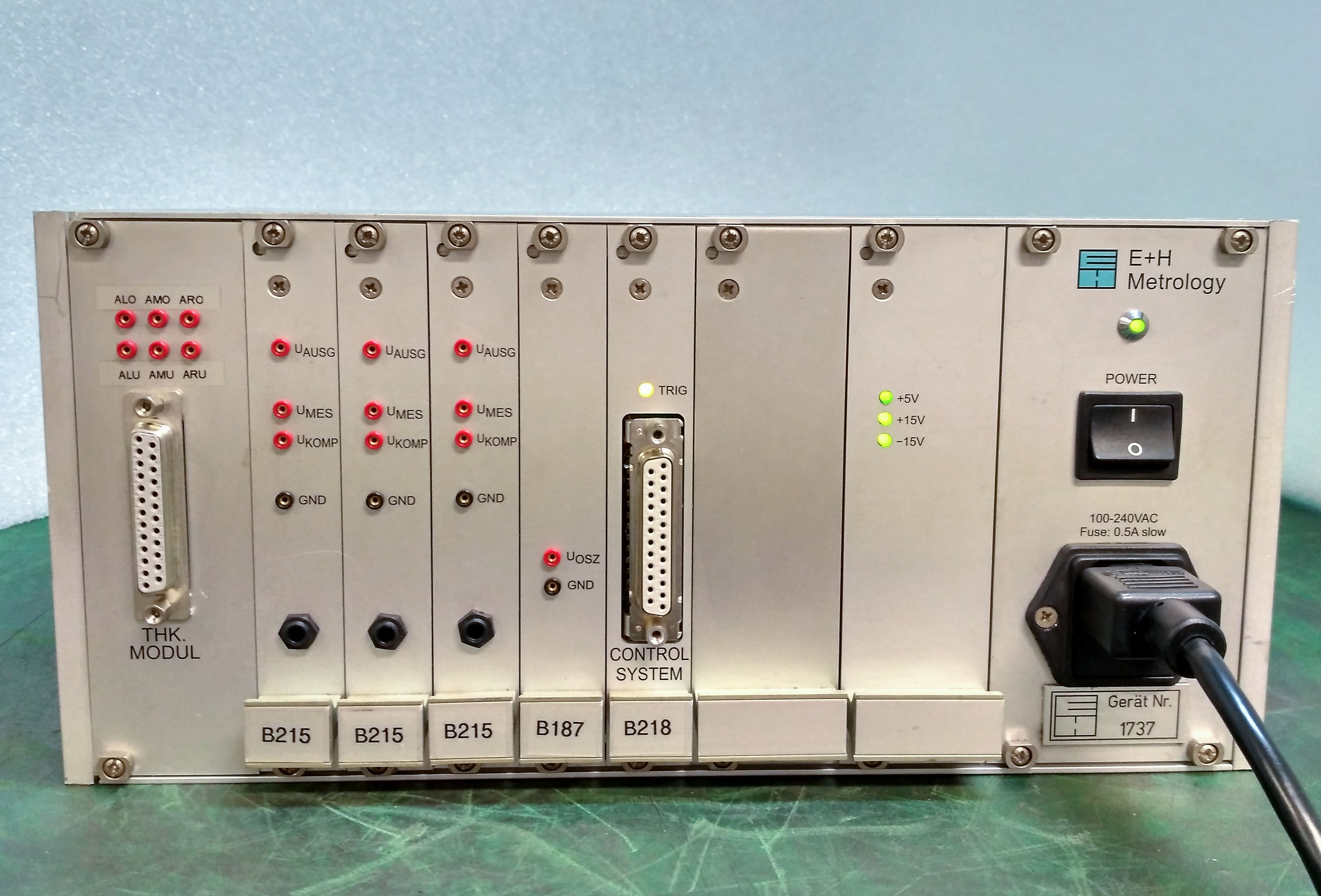 11315 E+H METROLOGY INTERFACE MODULE, CONTROL UNIT B215, B187